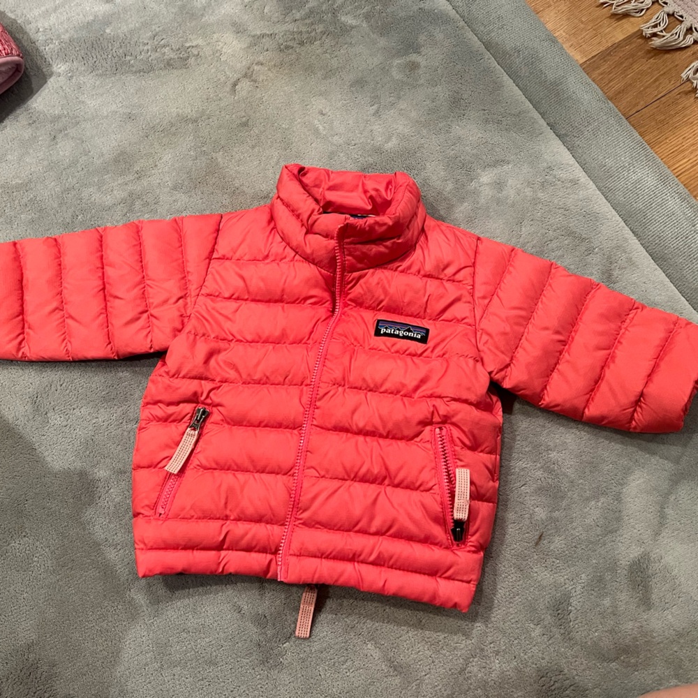 Patagonia Red Puffer Jacket